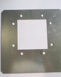 Connection f/E80 Elev, t/Q24 rotary valve semi-finished M&M